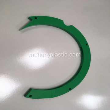 Komponenti tal-plastik preċiżjoni bil-makna HDPE CNC Machining